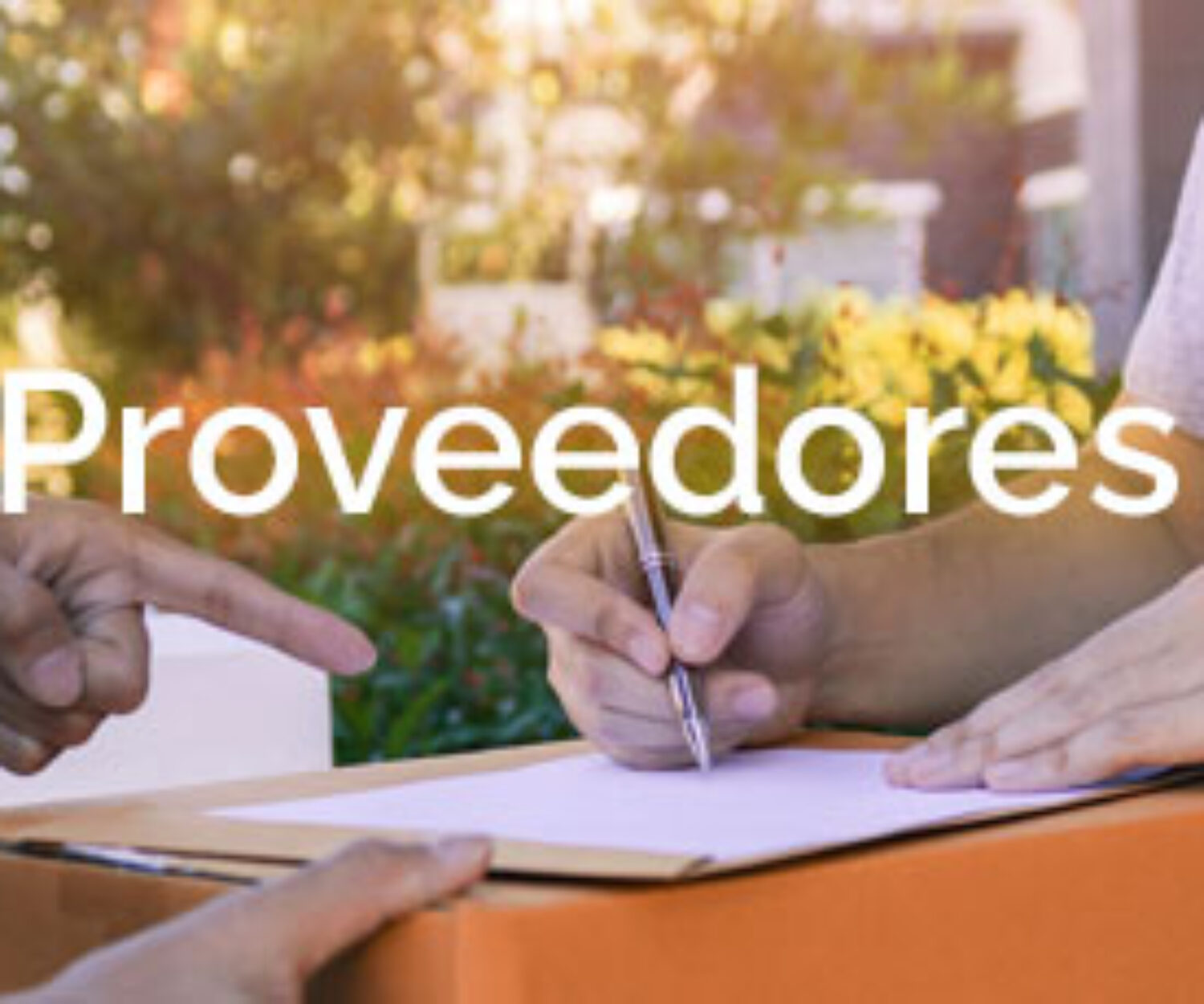 Proveedores
